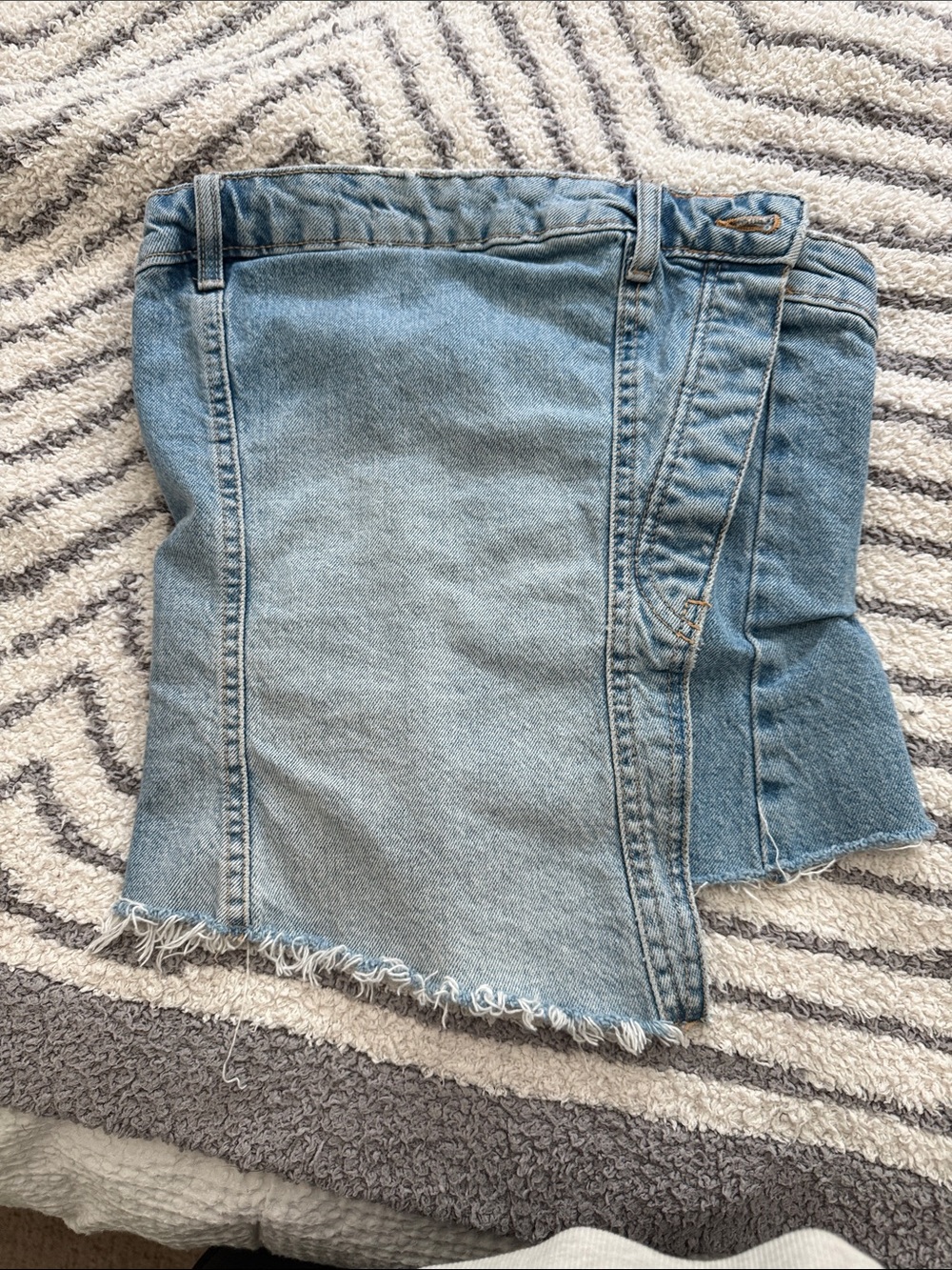 Zara women’s jean top